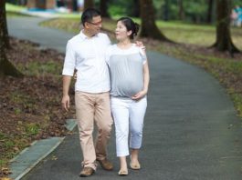 Tích cực tập luyện cho ngày sinh nở