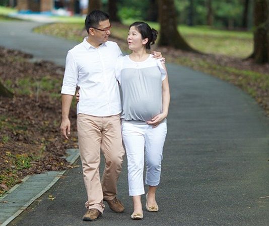 Tích cực tập luyện cho ngày sinh nở