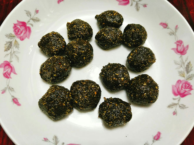 Cách làm bánh trôi tàu nóng hổi, dẻo thơm ấm bụng ngày mưa lạnh - 5