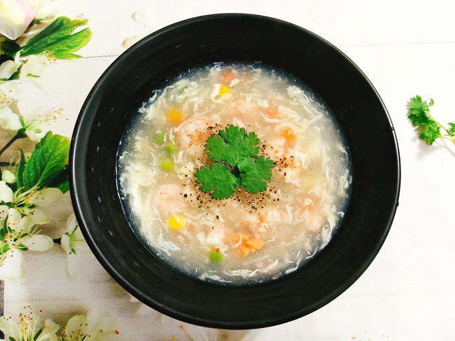Cách nấu súp tôm ngọt thơm, bổ dưỡng ăn hoài không chán - 1
