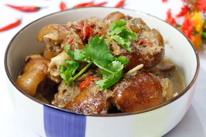 Lạnh thế này ăn thịt giả cầy thì hao cơm phải biết! - 9