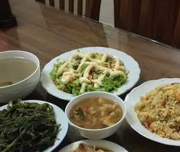 Đậu kho nấm – Cơm chay