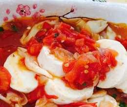 Đậu Nấm sốt cà chua chay