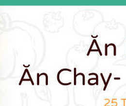 Cuộc thi Ăn Kiêng – Ăn Chay – Thực Dưỡng