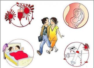 HIV lây qua đường máu như thế nào?
