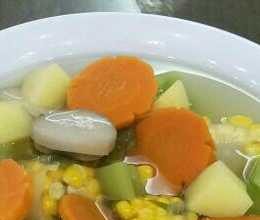 Canh rau củ chay