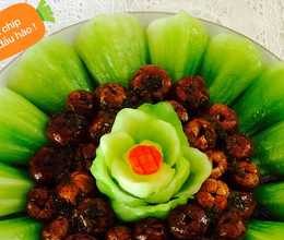Cải thìa sốt dầu hào chay !