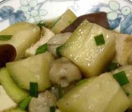 Bí đao (bí xanh) kho lạt chay