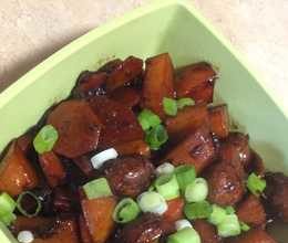 Nấm kho khoai tây cà rốt chay