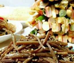 Rau Dương Xỉ Xào 고사리 나물 볶음 (Món Chay)