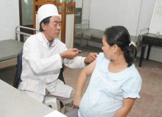 Tiêm trưởng thành phổi trong thai kỳ